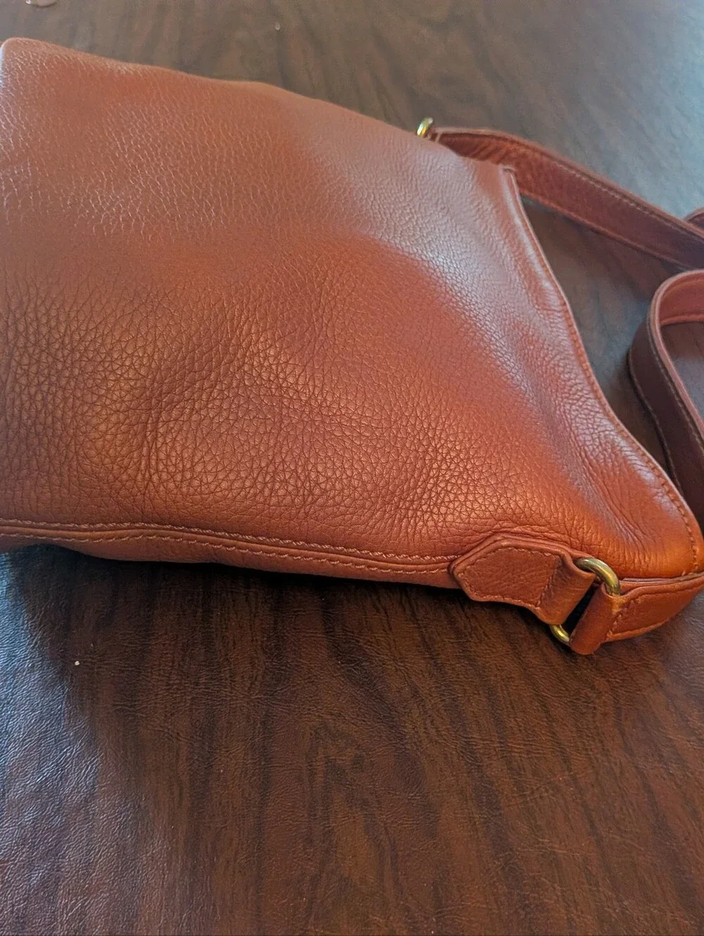 Vintage Coach 1995 Bag No. K5M-4907 Glove Tanned Cow Hide Full Grain Leather